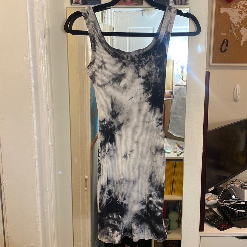 Ribbed Tank Dress